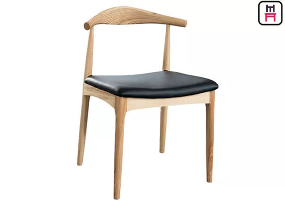 खरीदें इटली शैली एश लकड़ी रेस्तरां कुर्सियां सुरुचिपूर्ण भोजन स्थानों के लिए कस्टम रंग विकल्प के साथ online manufacture